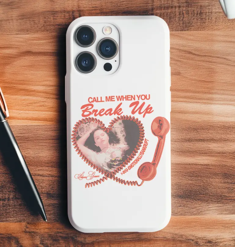 Selena Gomez call me when you break up Phone Case