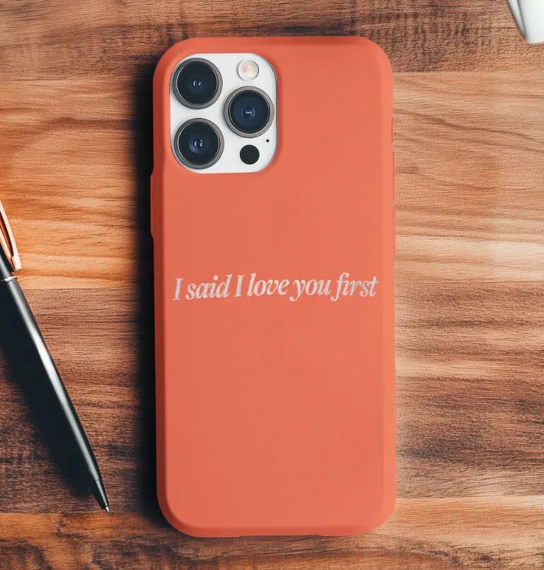 Selena Gomez I said I love you first Phone Case