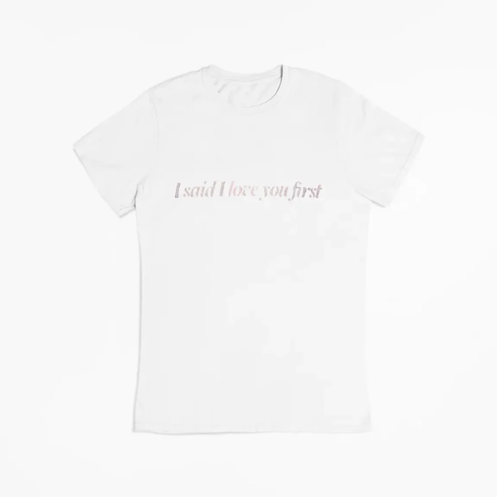 Selena Gomez I said I love you first T-Shirt